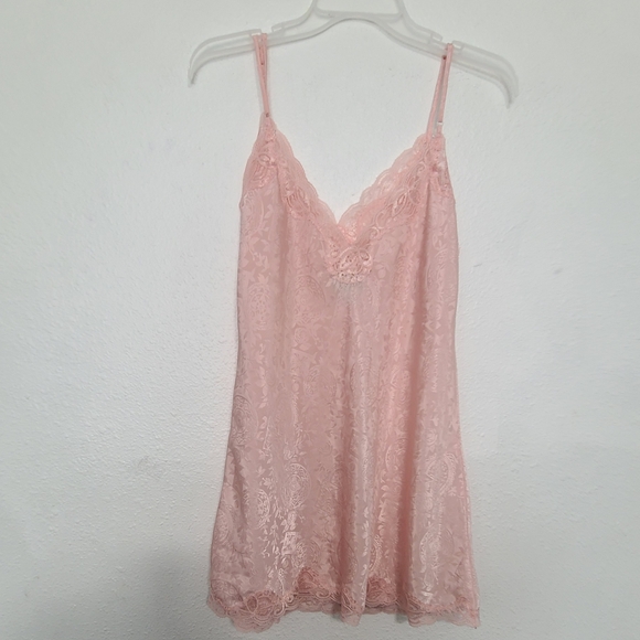 Vintage Victoria's secret gold lable pink slip nighty lingerie - Picture 10 of 13